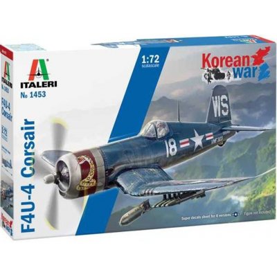 Italeri F-4U/4B Korean War Model Kit letadlo 1453 1:72 – Hledejceny.cz