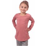 JOŽÁNEK Dívčí tričko dlouhý rukáv různé barvy cyklámen – Zboží Mobilmania