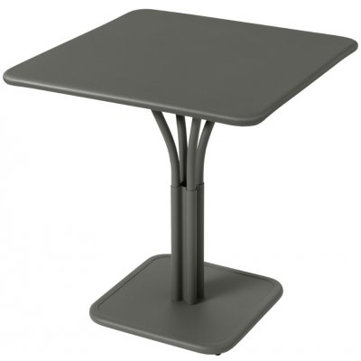Fermob Luxembourg Pedestal 71 x 71 cm kovový stůl Šedozelený – Hledejceny.cz