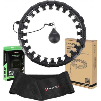 HMS SET HHW12 PLUS SIZE + BR163 PLUS SIZE Černá – Zboží Dáma