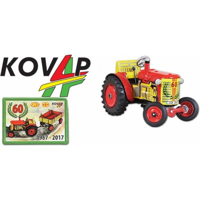 KOVAP Traktor Zetor s valníkem jubilejní