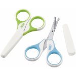 Nuk dětské zdravotní nůžky s krytem zelená – Zboží Dáma