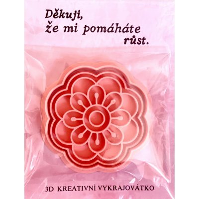 Originální dárek pro paní učitelku - 3D Kreativní vykrajovátko Mandala – Zbozi.Blesk.cz