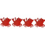 Excellent Houseware Spony na ubrus 4 ks červené – Zboží Dáma