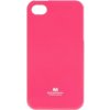 Pouzdro a kryt na mobilní telefon Apple Pouzdro Jelly Case Apple iPhone 4S růžové
