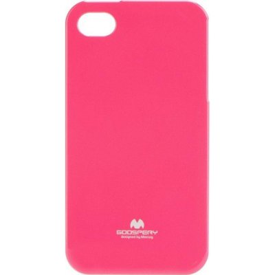 Pouzdro Jelly Case Apple iPhone 4S růžové – Zboží Mobilmania