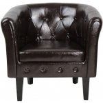 Miadomodo Chesterfield 58 x 71 x 70 cm hnědé – Hledejceny.cz