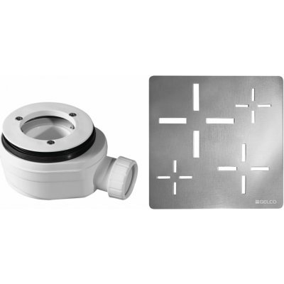 Gelco vaničkový sifon průměr otvoru 90 mm krytka chrom KSM107CH-SN90 – Sleviste.cz