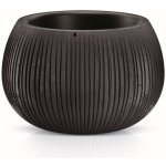 Prosperplast Květináč s vkladem BETON BOWL 23,8 cm černý – Hledejceny.cz