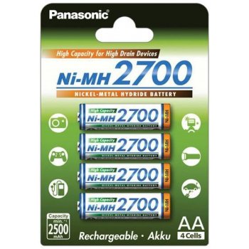 Panasonic AA 2700mAh 4ks 3HGAE/4BE