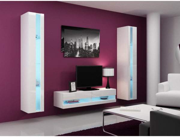 Cama VIGO NEW 12 bílá bílý lesk