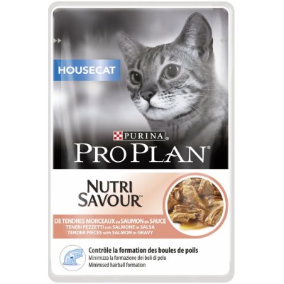 Pro Plan Adult Housecat losos ve šťávě 85 g – Zboží Mobilmania
