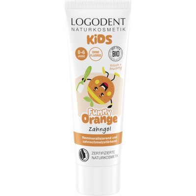 LOGONA Kids Funny Orange Toothpaste 75 ml – Hledejceny.cz
