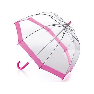 Fulton dětský průhledný holový deštník Funbrella 2 Pink C603 – Hledejceny.cz