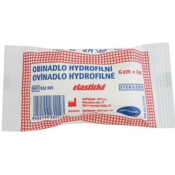 Hartmann Obinadlo hydrofilni sterilni elastické 8cm x 4 m