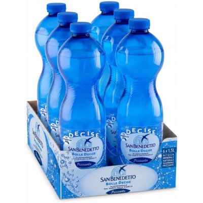 San Benedetto minerálni voda perlivá 6 x 1,5 l – Hledejceny.cz