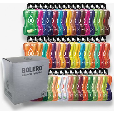 Bolero Instantní nápoj 3 g mix 48 příchutí 144 g – Sleviste.cz