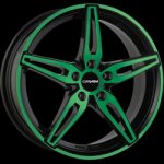 CARMANI 15 6,5x16 5x112 ET46 neon green polished – Sleviste.cz