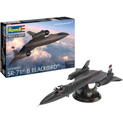Revell Plastic ModelKit letadlo 03751 Lockheed SR-71B Blackbird 1:48 – Zboží Dáma