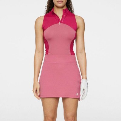 Dámská polokošile J.Lindeberg Tiana Sleeveless Top Rose Wine – Hledejceny.cz