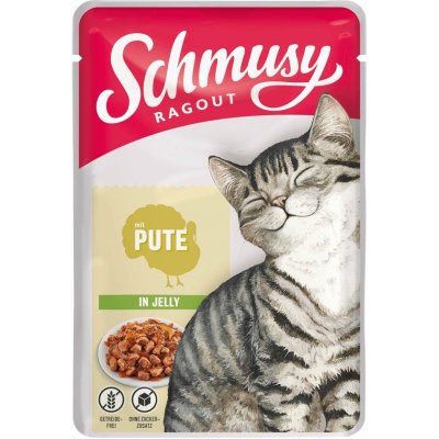 Schmusy ragú krůta v želé 22 x 100 g – Hledejceny.cz