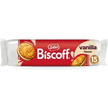 Lotus Biscoff Karamelizované sušenky spojené náplní s vanilkovou příchutí 150 g