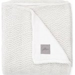 Jollein Deka River knit pale cream white coral fleece – Zboží Mobilmania