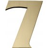 Domovní číslo Kateon Přírodní dřevěné domovní číslo - TOPOL varianta: číslo 7