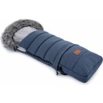 HappyBee Zimní Combi LENY s kožíškem modrý – Zboží Dáma