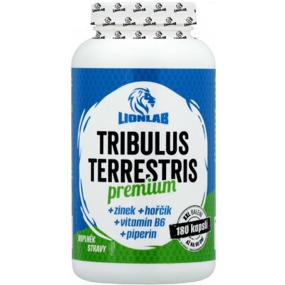 Lionlab Tribulus Terrestris Premium XXL 180 kapslí – Zboží Mobilmania