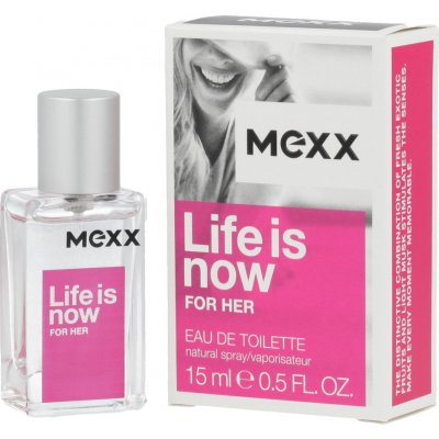 Mexx Life Is Now toaletní voda dámská 15 ml – Zboží Mobilmania