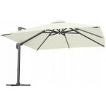 Garden Line Zahradní slunečník MINI ROMA, 2,5x2,5m, béžový – Sleviste.cz