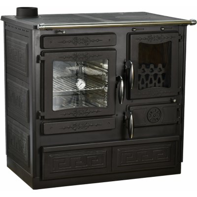 Guliver Wood Cook Stove by Guca- Burgundy