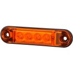 Svítilna poziční 12v/24v 4xled slim 0,3w/0,7w oranžová, kabel 0,5m 0102168_A, , , – Hledejceny.cz