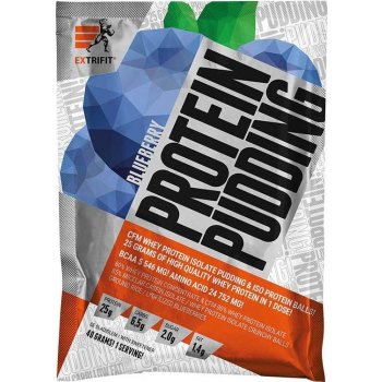 Extrifit Protein puding jahoda 40 g