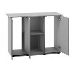 Juwel skříň SBX Rio 350 šedá 121x51x80 cm – Zboží Dáma