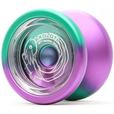 YoYo YoYoFactory Axolotl Metal PURPLE GREEN – Zboží Dáma