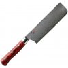 Kuchyňský nůž Mcusta Zanmai CLASSIC PRO FLAME Nůž na zeleninu Nakiri 16,5cm