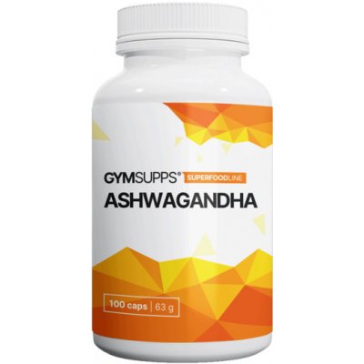 GymSupps Ashwagandha 100 kapslí – Hledejceny.cz