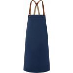 Karlowsky Pohodlná zástěra s popruhy přes ramena pro odlehčení při práci modrá námořní Pantone 2380C 70x85cm KY054 – Hledejceny.cz