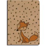 Notes linkovaný A6 kraft Liška – Zbozi.Blesk.cz