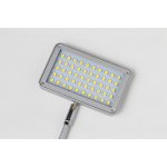 Nástěnné LED osvětlení 50 stříbrné – Zboží Dáma