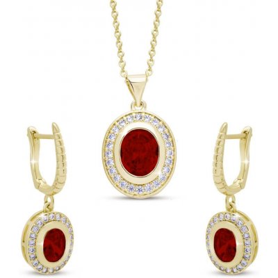 Biju SET 0060-2 Pozlacený set šperků – Zboží Dáma