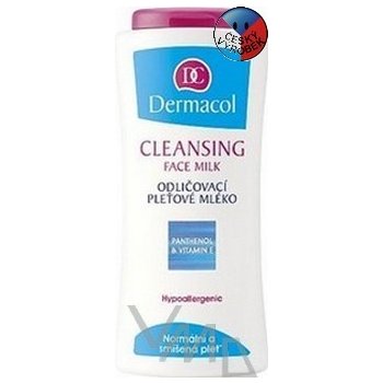 Dermacol Cleansing odličovací pleťové mléko 200 ml