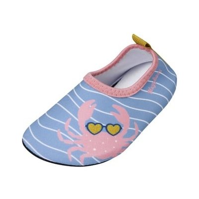 Playshoes barefoot boty proti rakovině modrá růžová