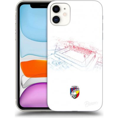 Picasee silikonové Apple iPhone 11 - FC Viktoria Plzeň C černé – Zboží Mobilmania