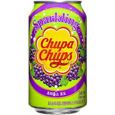 Chupa Chups Sparkling Grape Soda 345 ml – Zboží Mobilmania
