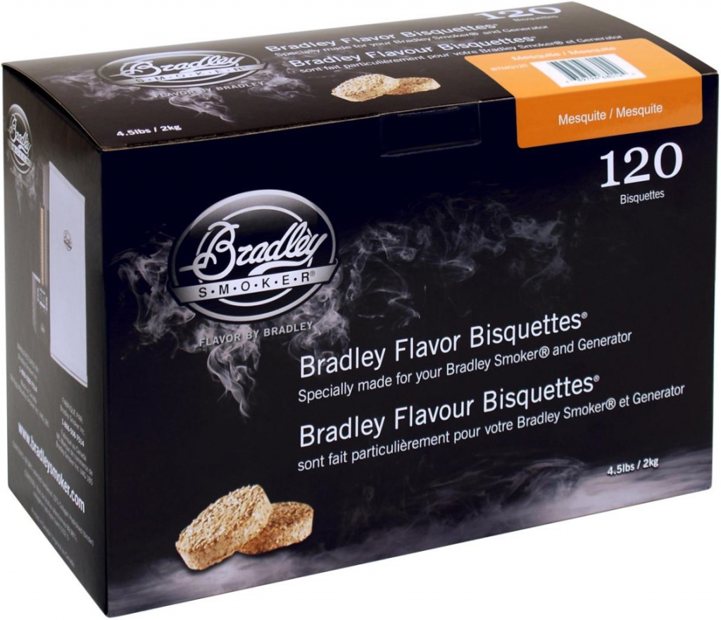 Bradley Smoker Mesquite udící brikety 120 ks