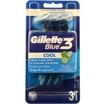 Gillette Blue3 Cool 3 ks – Zboží Dáma