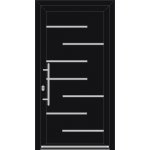 OknaDvereNaMiru.cz Vchodové plastové dveře INOX 1823 antracit 110 x 210 cm – Hledejceny.cz